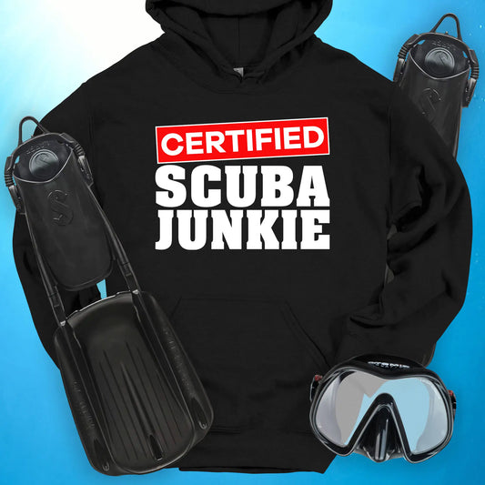 Certified Scuba Junkie Hoodie