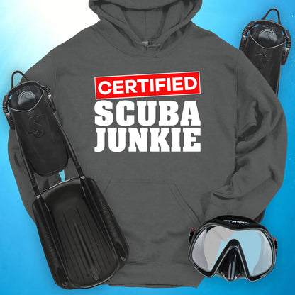 Certified Scuba Junkie Hoodie