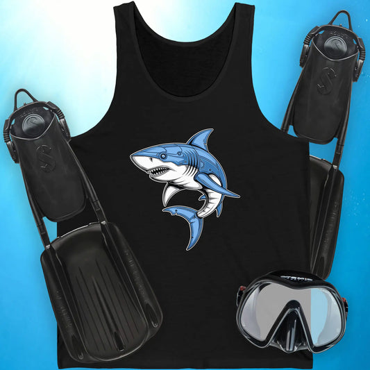 Cyber Shark Tank Top