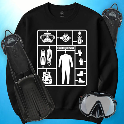 Diver Assembly Kit Sweatshirt