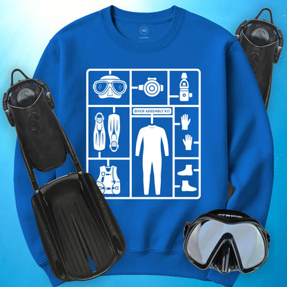 Diver Assembly Kit Sweatshirt
