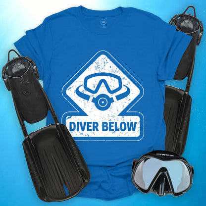 Diver Below Vintage T-Shirt