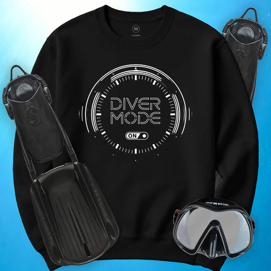 Diver Mode On Sweatshirt