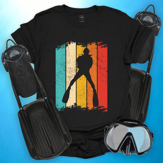 Diver Retro Stripes T-shirt