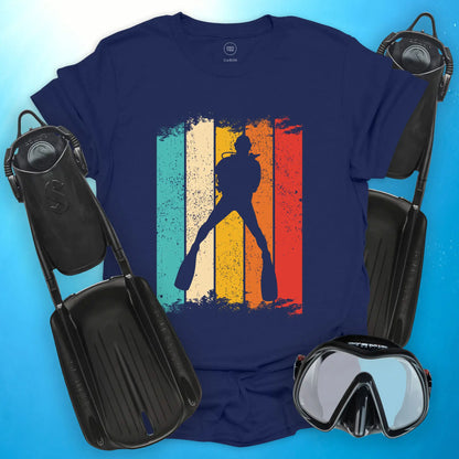 Diver Retro Stripes T-shirt