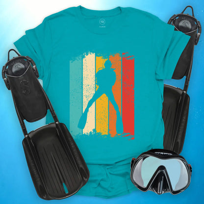 Diver Retro Stripes T-shirt
