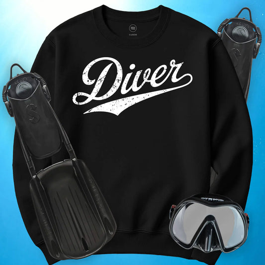 Diver Script Sweatshirt