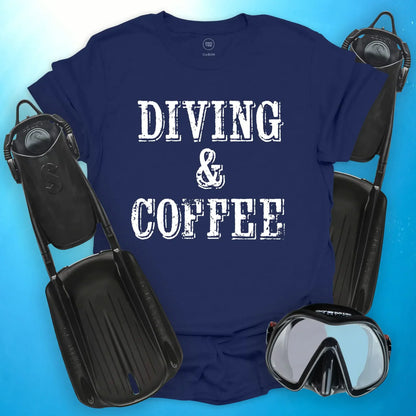 Diving and Coffee T-Shirt