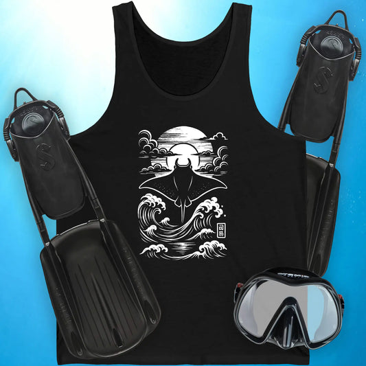 Flight of the Manta Tank Top