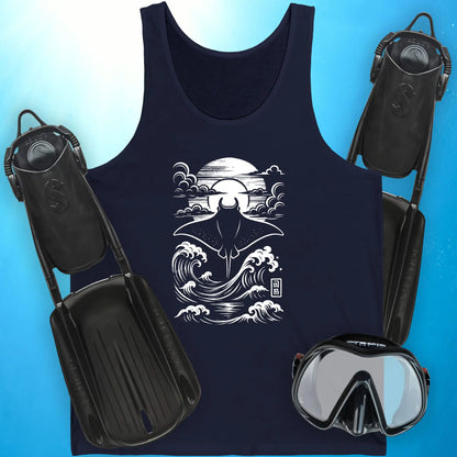 Flight of the Manta Tank Top