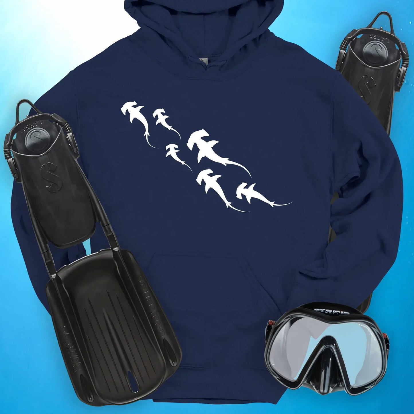 Hammerheads at Dusk Hoodie
