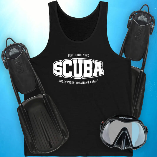 Hooked on Scuba Tank Top