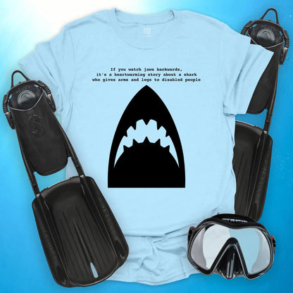 Jaws Backwards T-Shirt