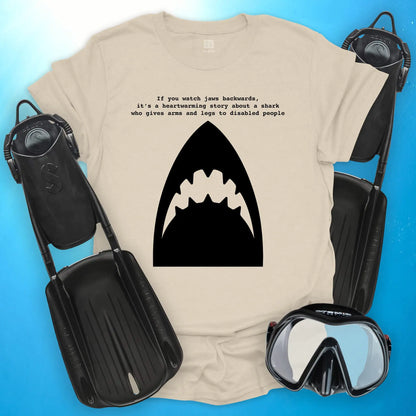 Jaws Backwards T-Shirt