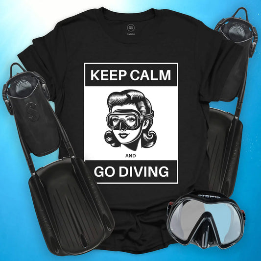Keep Calm and Go Diving T-Shirt