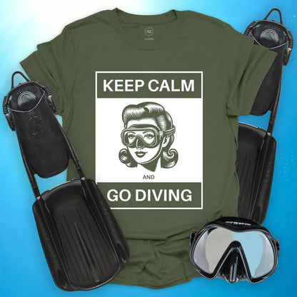 Keep Calm and Go Diving T-Shirt