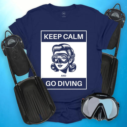 Keep Calm and Go Diving T-Shirt