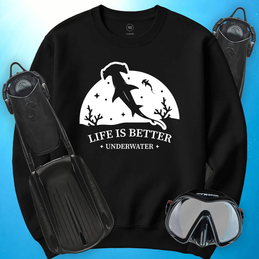 Life is Better - Hammerhead Sweatshirt