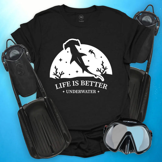 Life Is Better – Hammerhead T-Shirt
