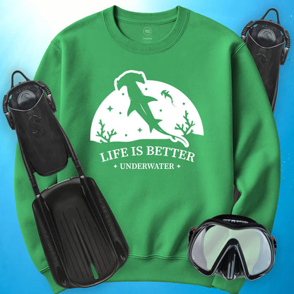 Life is Better - Hammerhead Sweatshirt