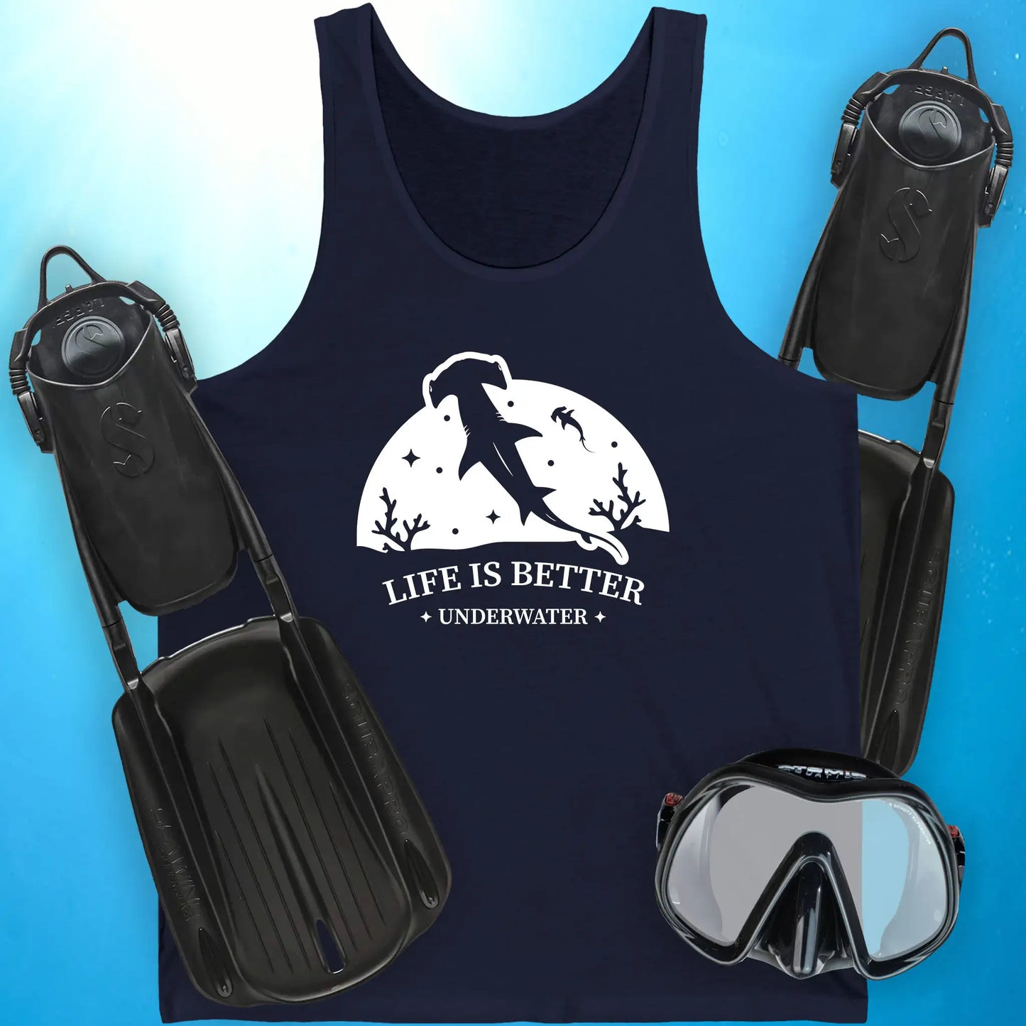 Life is Better - Hammerhead Tank Top