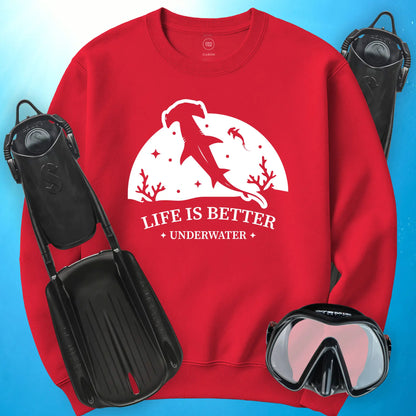 Life is Better - Hammerhead Sweatshirt