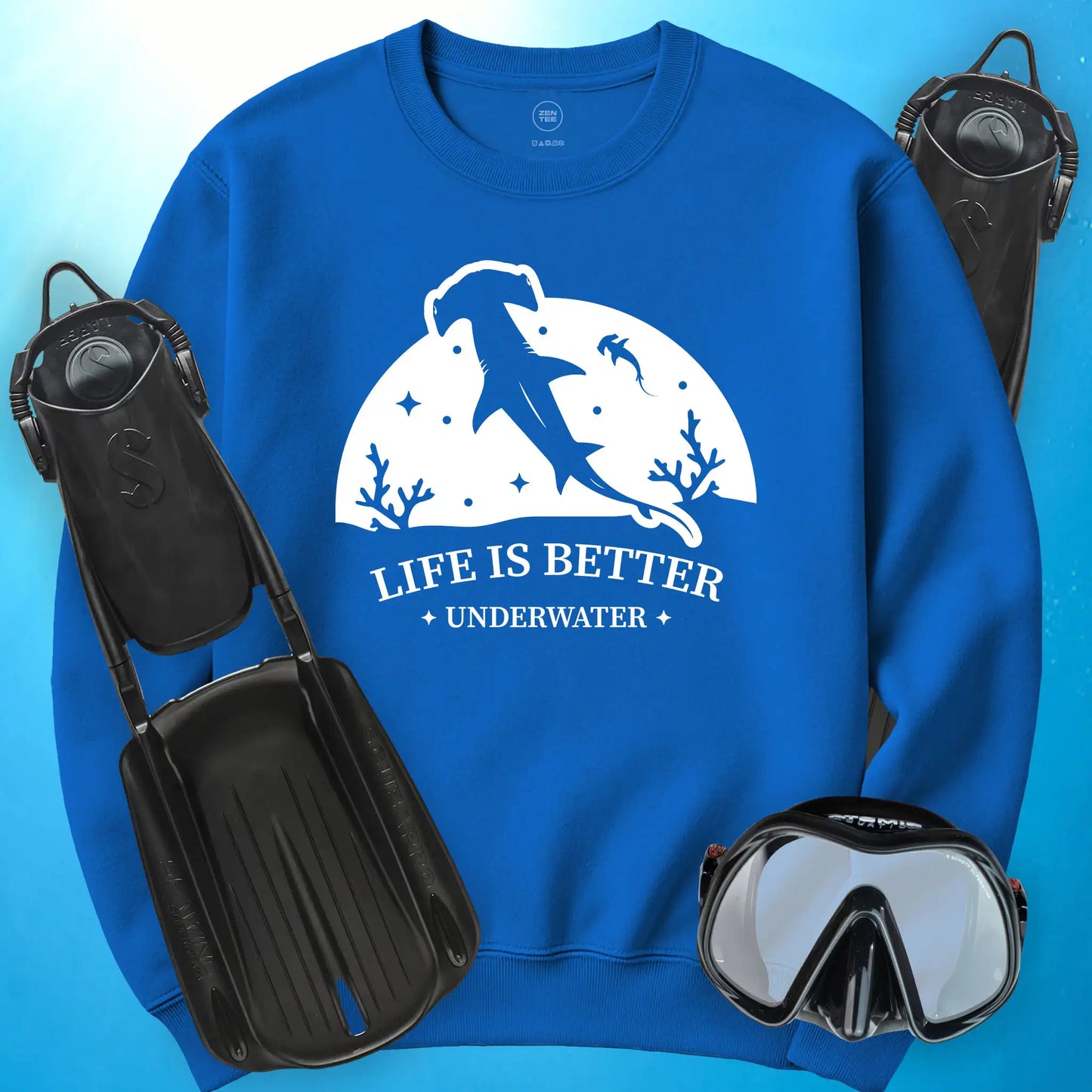 Life is Better - Hammerhead Sweatshirt