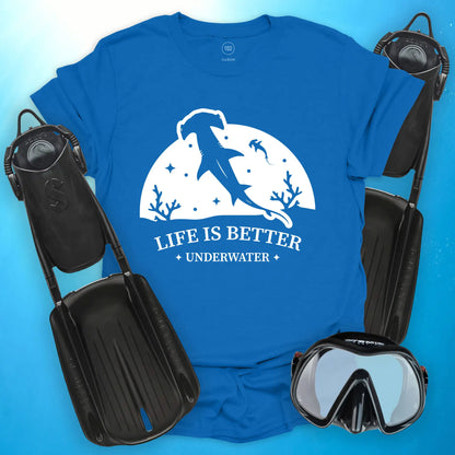 Life Is Better – Hammerhead T-Shirt