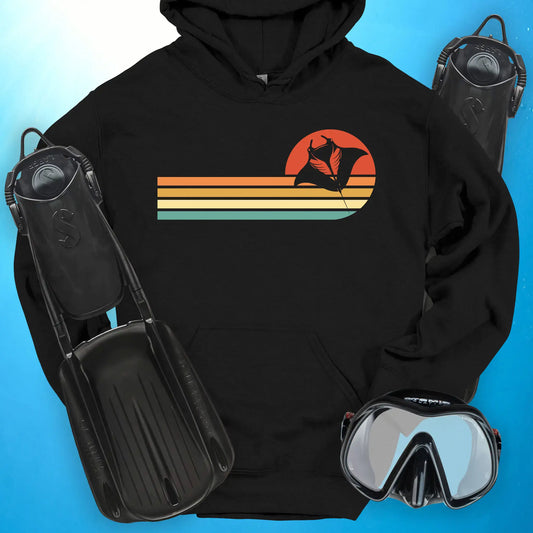 Manta Retro Sunset Hoodie