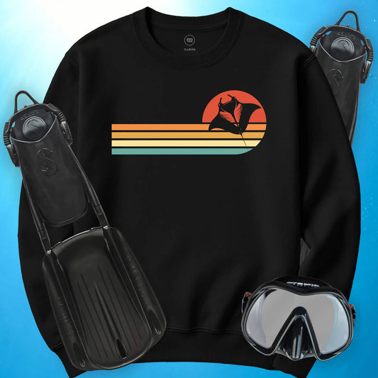 Manta Retro Sunset Sweatshirt