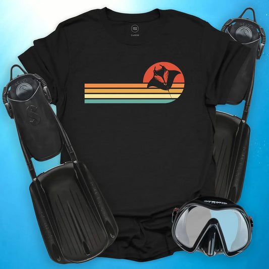 Manta Retro Sunset T-Shirt