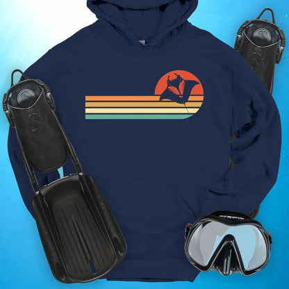 Manta Retro Sunset Hoodie