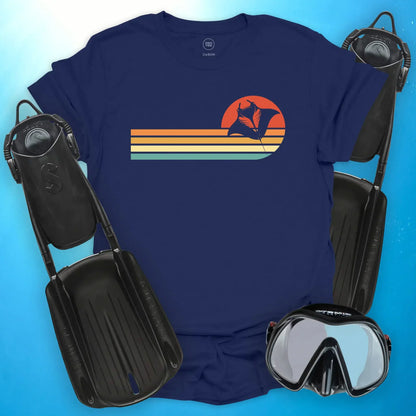 Manta Retro Sunset T-Shirt