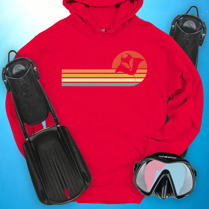 Manta Retro Sunset Hoodie