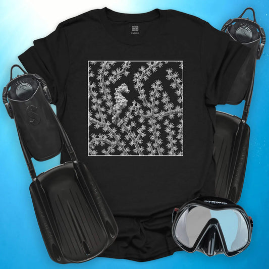 Pygmy Seahorse Square T-Shirt