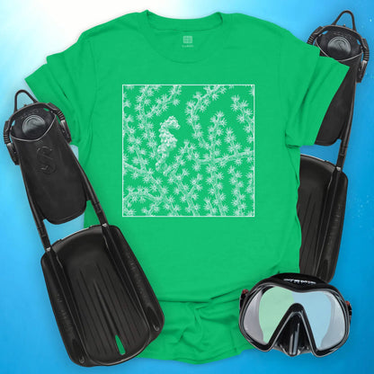 Pygmy Seahorse Square T-Shirt