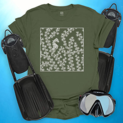 Pygmy Seahorse Square T-Shirt