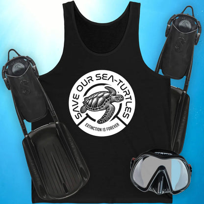Save Our Sea-Turtles Tank Top