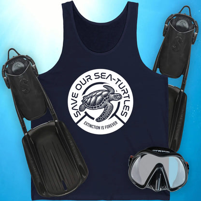 Save Our Sea-Turtles Tank Top