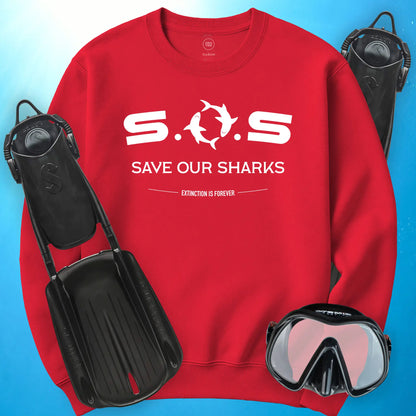 Save Our Sharks Sweatshirt
