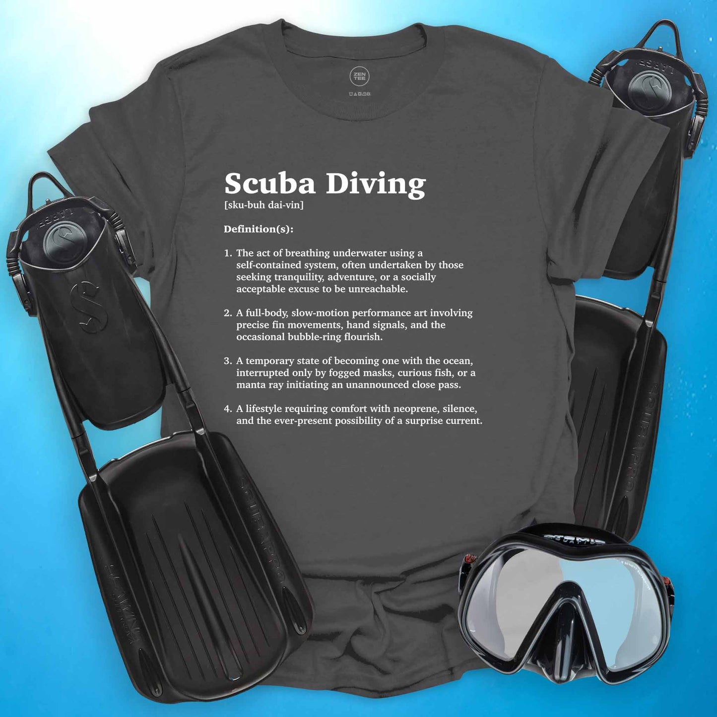 Scuba Diving Definition T-Shirt