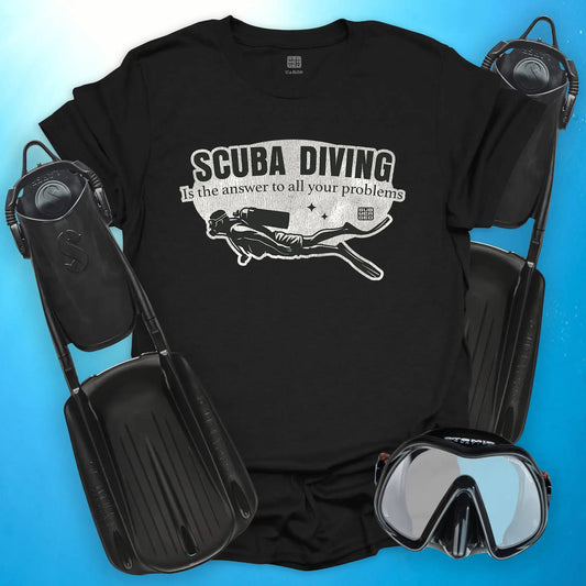 Scuba Diving Is the Answer T-Shirt