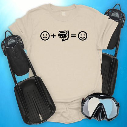 Scuba Emoji Math T-Shirt