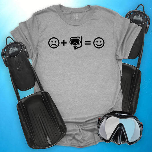 Scuba Emoji Math T-Shirt
