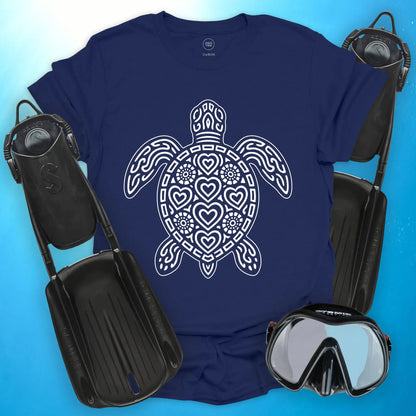 Sea Turtle Heart T-Shirt