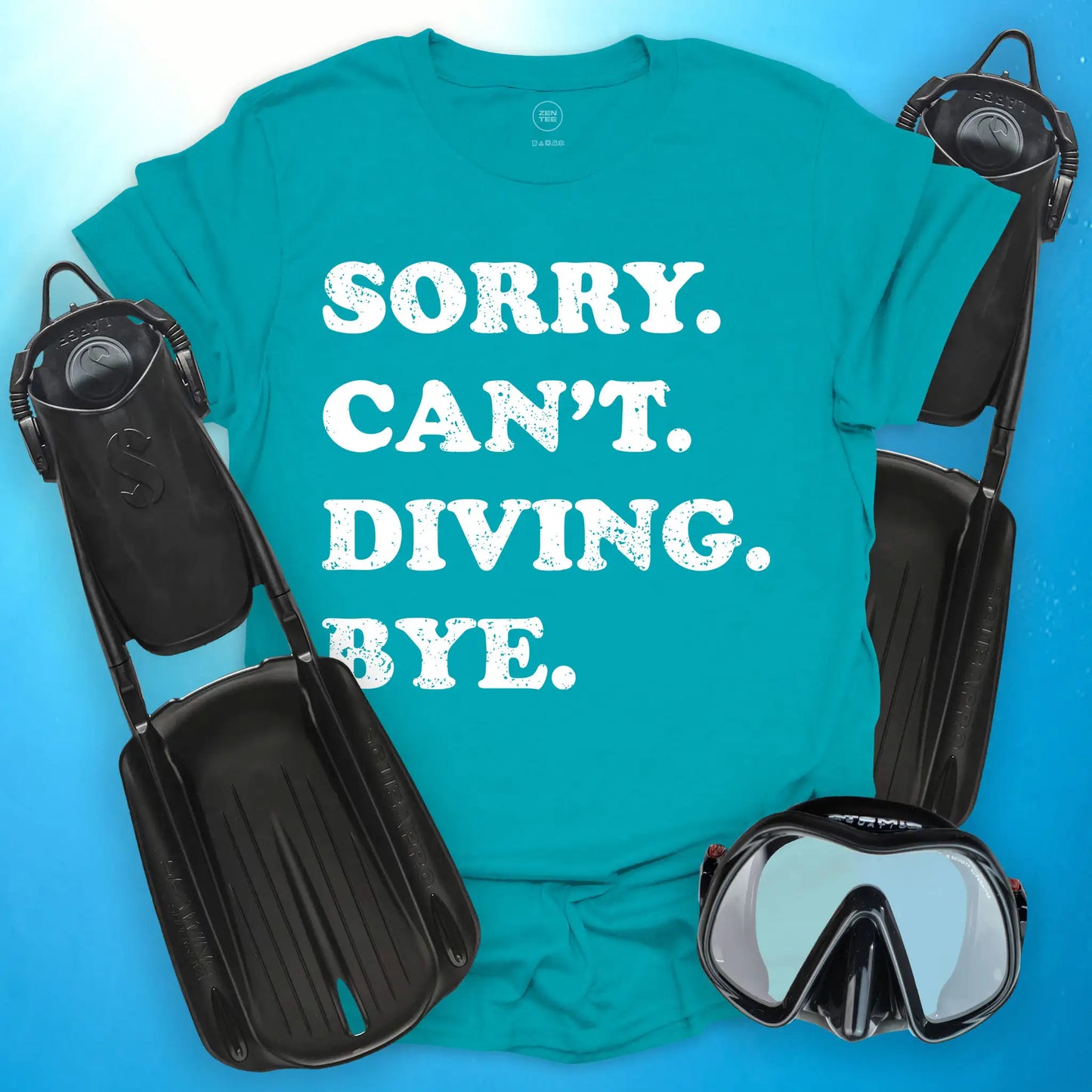Sorry Can’t Diving Bye T-Shirt