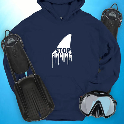 Stop Finning Hoodie