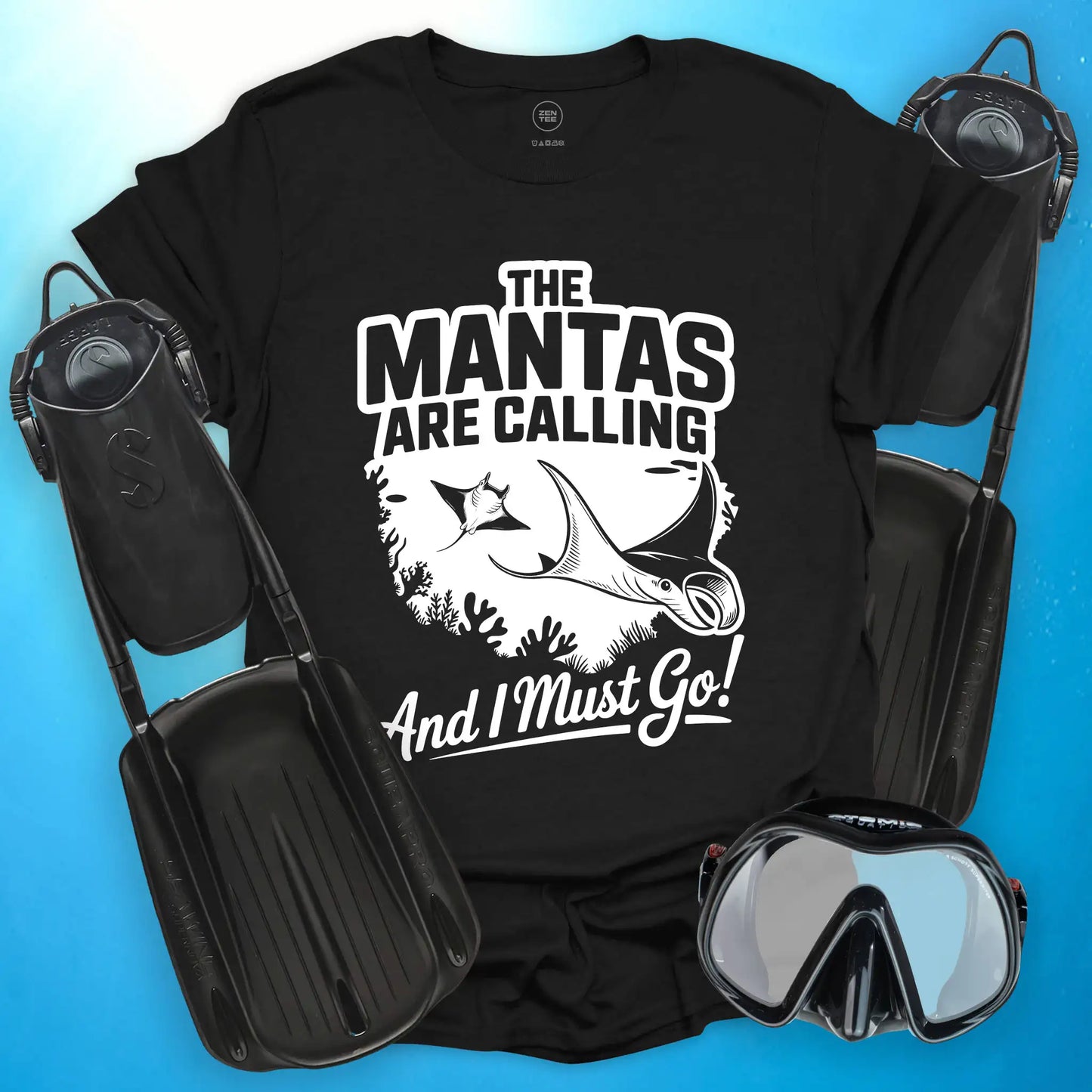The Mantas Are Calling T-shirt
