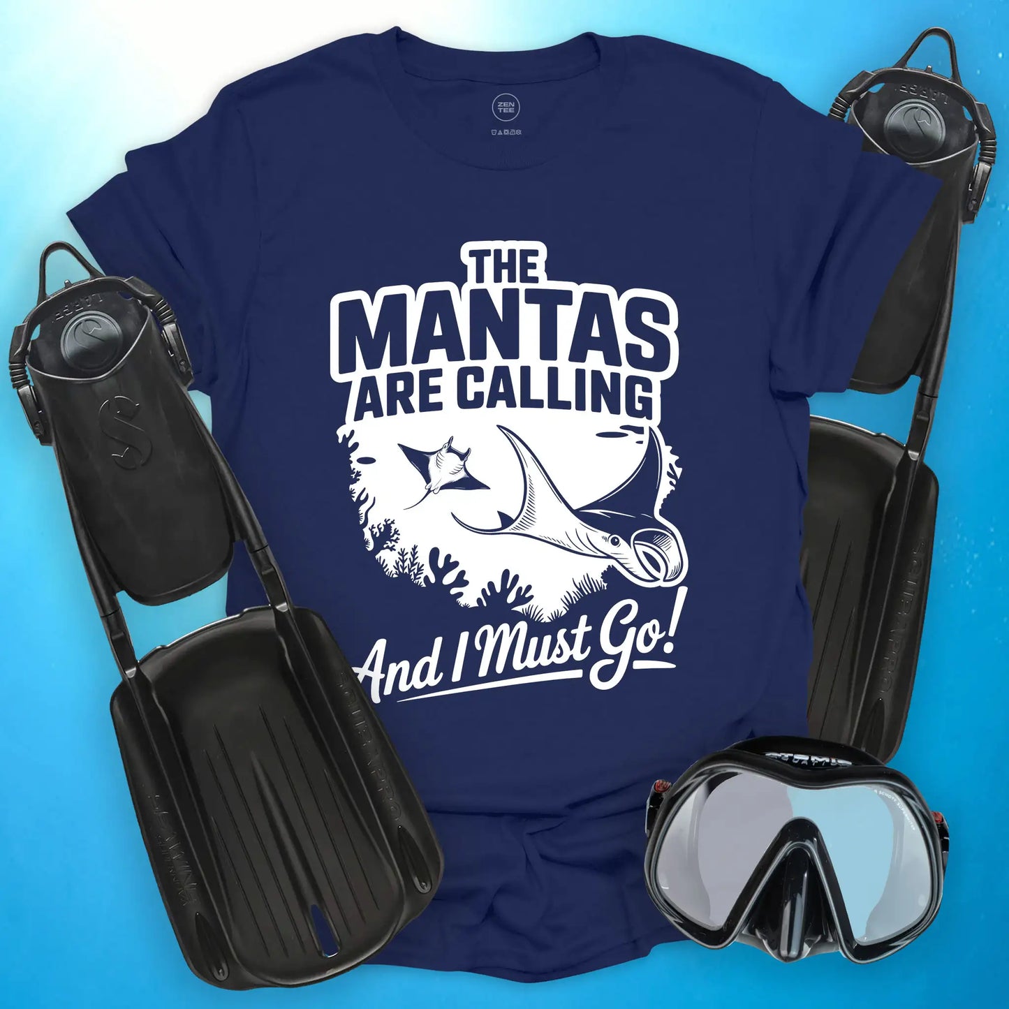 The Mantas Are Calling T-shirt
