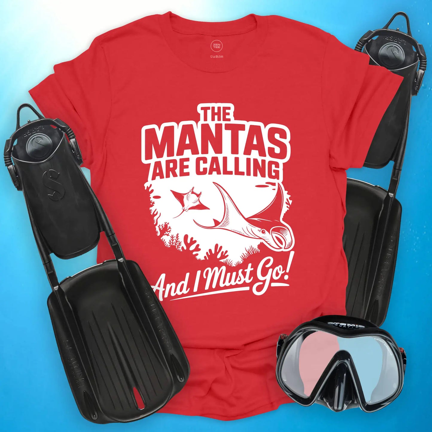 The Mantas Are Calling T-shirt